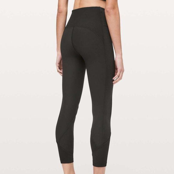 lululemon athletica Pants - worn once Daily Lineup Tight *25" Ribbed Luxtreme